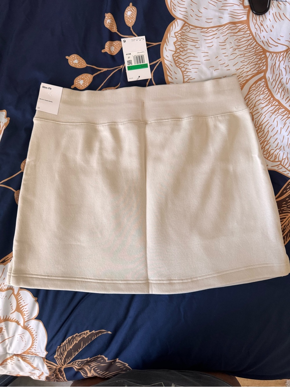 Nike Cream Knit Mini Skirt